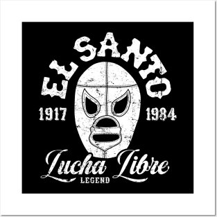 El Santo Posters and Art